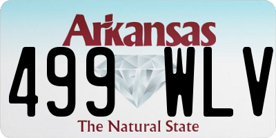 AR license plate 499WLV