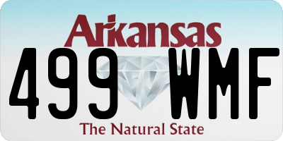 AR license plate 499WMF