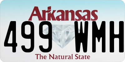 AR license plate 499WMH