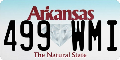 AR license plate 499WMI