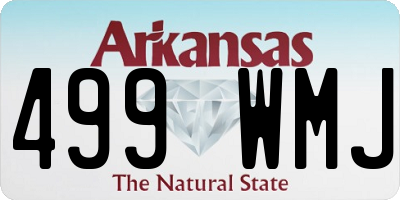AR license plate 499WMJ