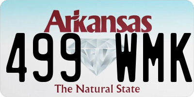 AR license plate 499WMK