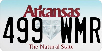 AR license plate 499WMR