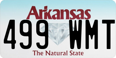AR license plate 499WMT