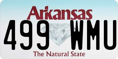 AR license plate 499WMU