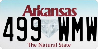 AR license plate 499WMW