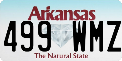 AR license plate 499WMZ