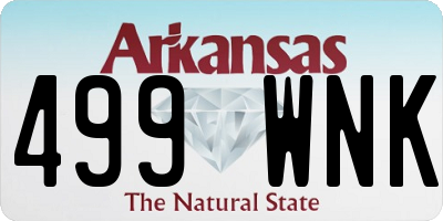 AR license plate 499WNK