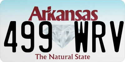 AR license plate 499WRV