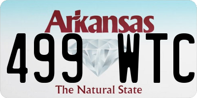 AR license plate 499WTC