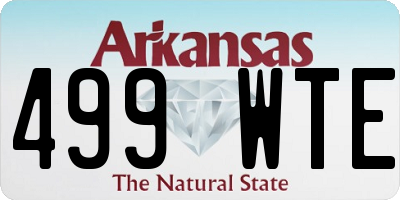 AR license plate 499WTE