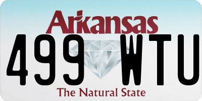 AR license plate 499WTU