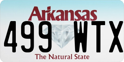 AR license plate 499WTX
