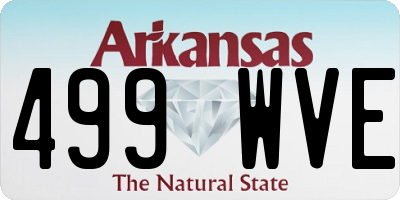AR license plate 499WVE