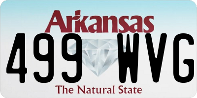AR license plate 499WVG
