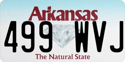 AR license plate 499WVJ