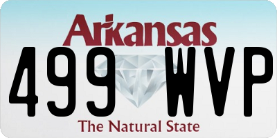 AR license plate 499WVP