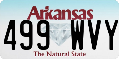 AR license plate 499WVY