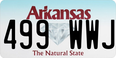 AR license plate 499WWJ