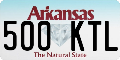 AR license plate 500KTL