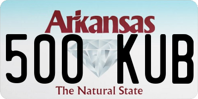 AR license plate 500KUB