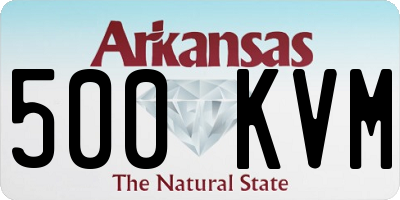 AR license plate 500KVM