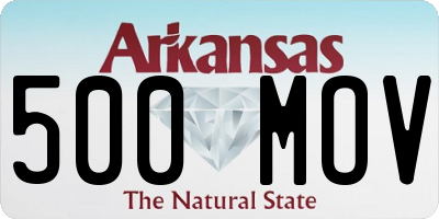 AR license plate 500MOV
