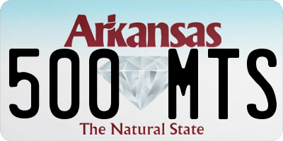 AR license plate 500MTS