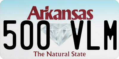AR license plate 500VLM