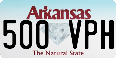 AR license plate 500VPH
