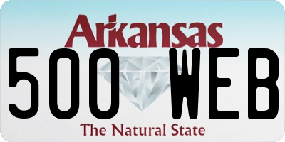AR license plate 500WEB