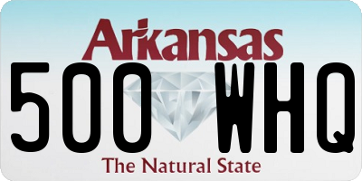 AR license plate 500WHQ