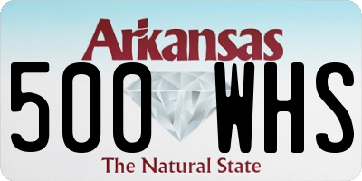 AR license plate 500WHS