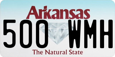AR license plate 500WMH