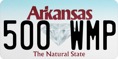 AR license plate 500WMP