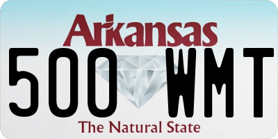 AR license plate 500WMT