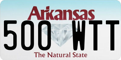 AR license plate 500WTT