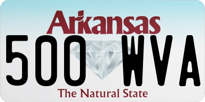 AR license plate 500WVA