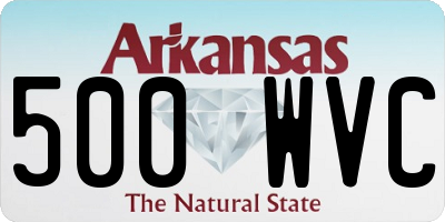 AR license plate 500WVC