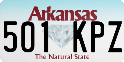 AR license plate 501KPZ