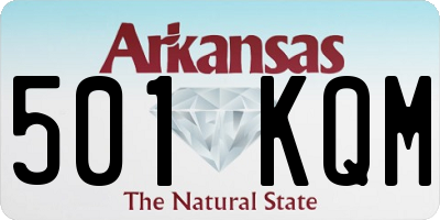 AR license plate 501KQM