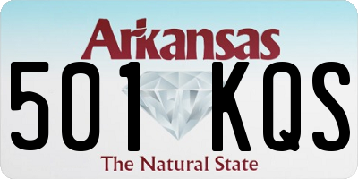 AR license plate 501KQS