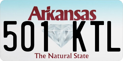 AR license plate 501KTL