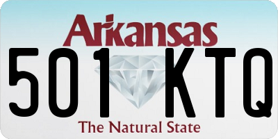 AR license plate 501KTQ