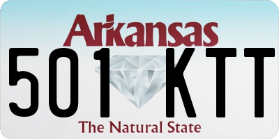 AR license plate 501KTT