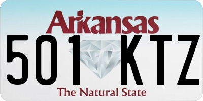 AR license plate 501KTZ
