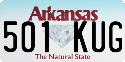 AR license plate 501KUG