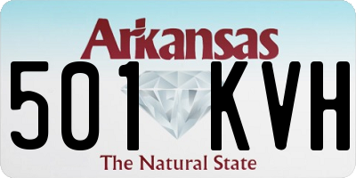 AR license plate 501KVH