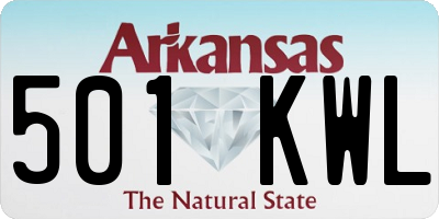 AR license plate 501KWL