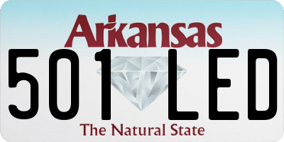 AR license plate 501LED